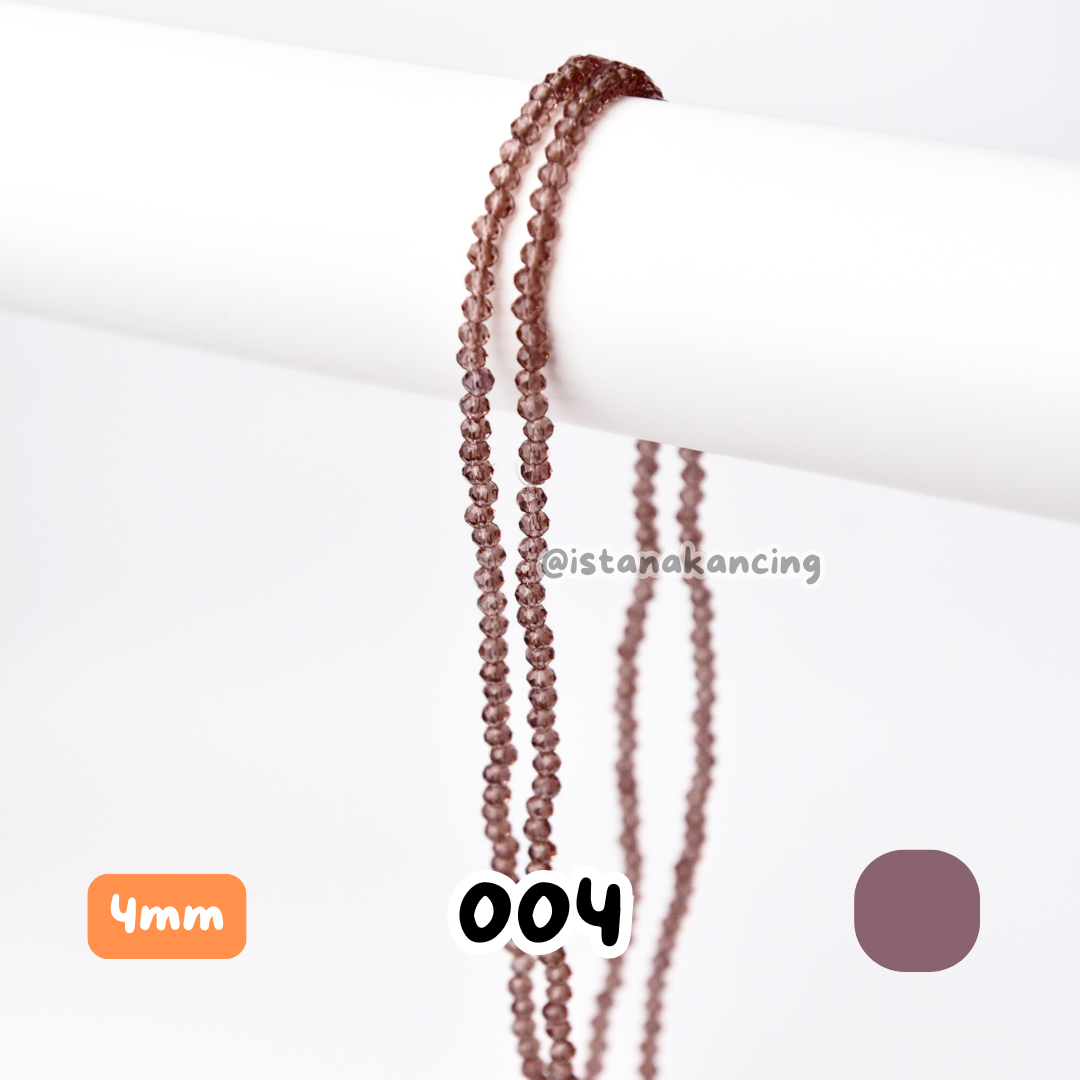Ceko Bapau Crystal 4mm