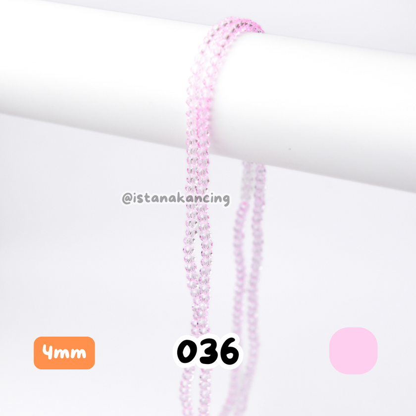 Ceko Bapau Crystal 4mm