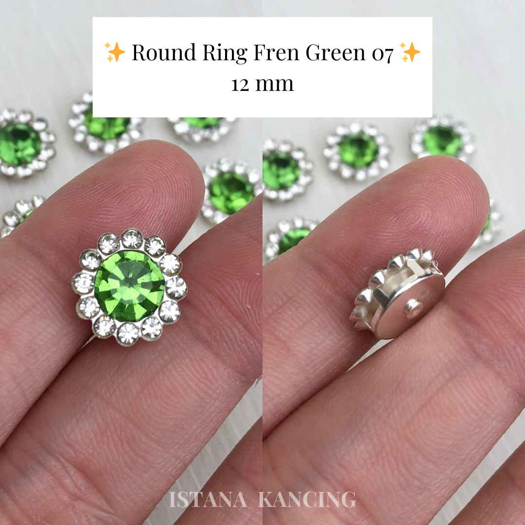 Round Ring Crystal Claw Setting 12mm
