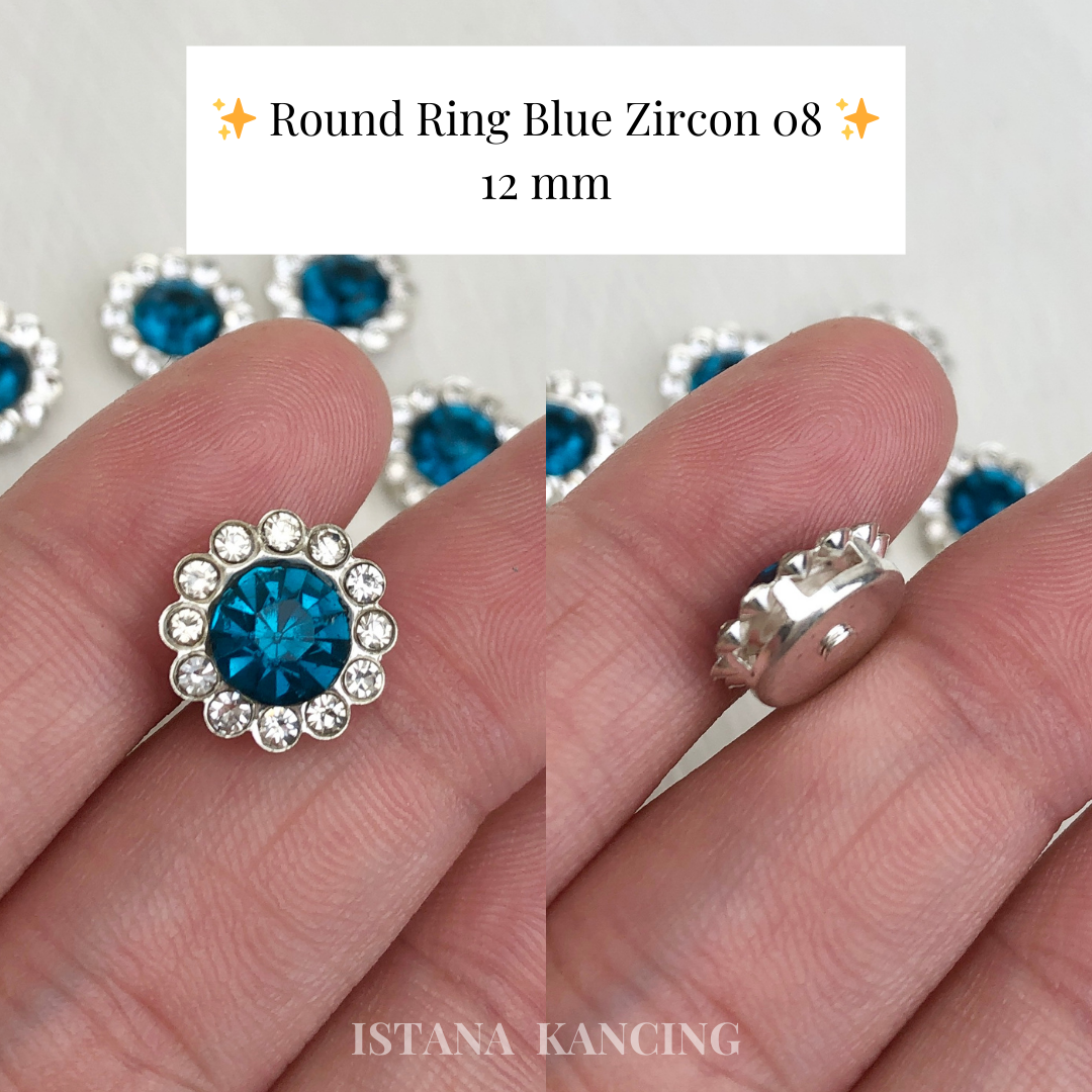 Round Ring Crystal Claw Setting 12mm