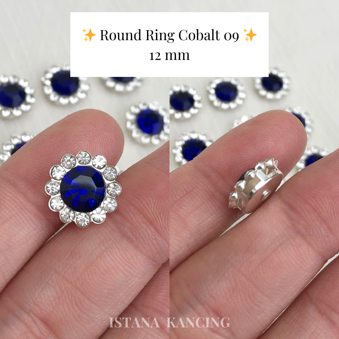 Round Ring Crystal Claw Setting 12mm