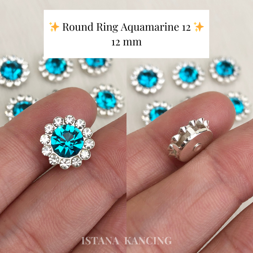 Round Ring Crystal Claw Setting 12mm