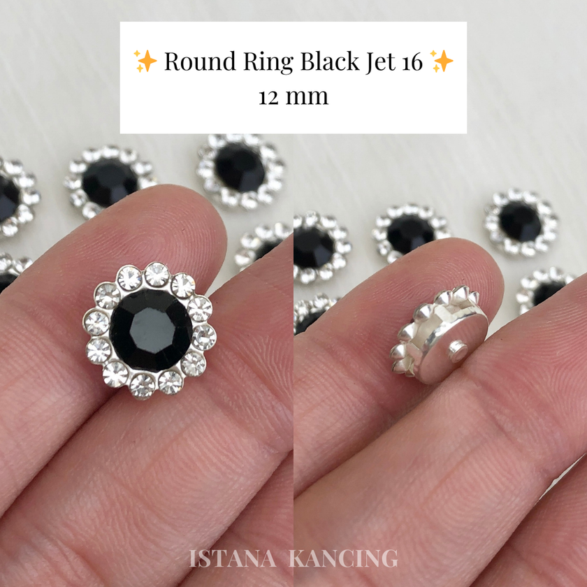Round Ring Crystal Claw Setting 12mm
