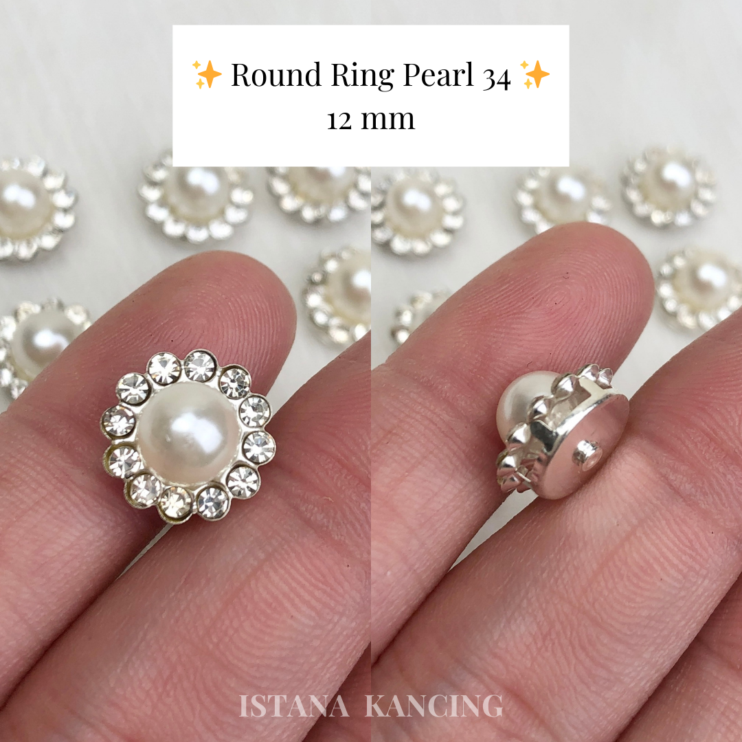 Round Ring Crystal Claw Setting 12mm