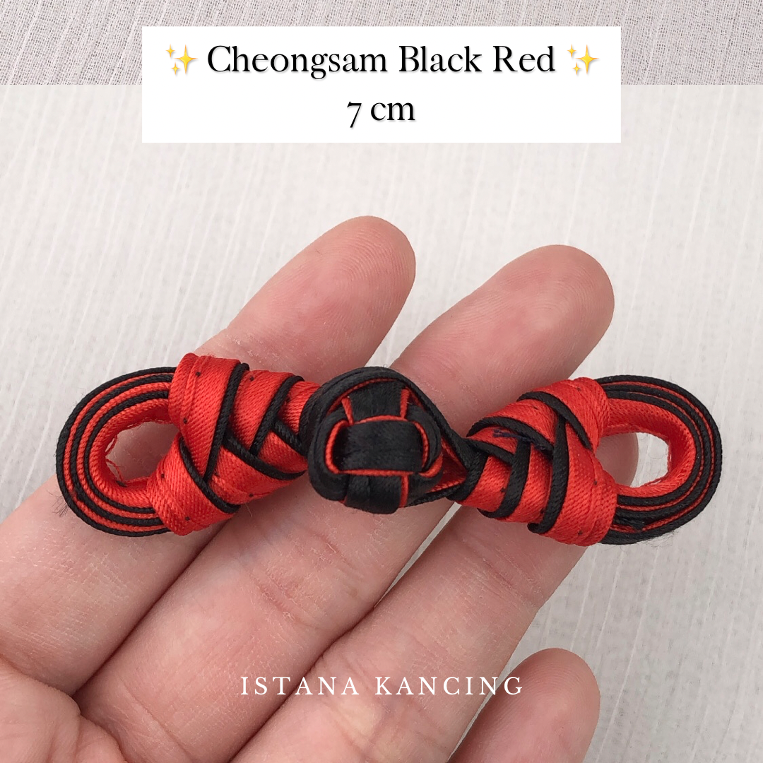 Cheongsam Frog Button Gold