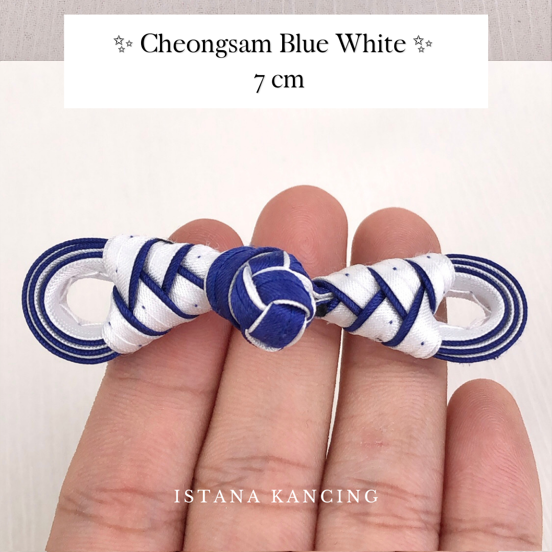 Cheongsam Frog Button Gold