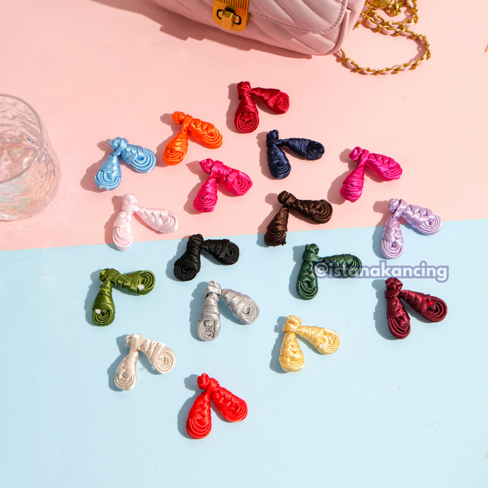 Cheongsam Satin Frog Button