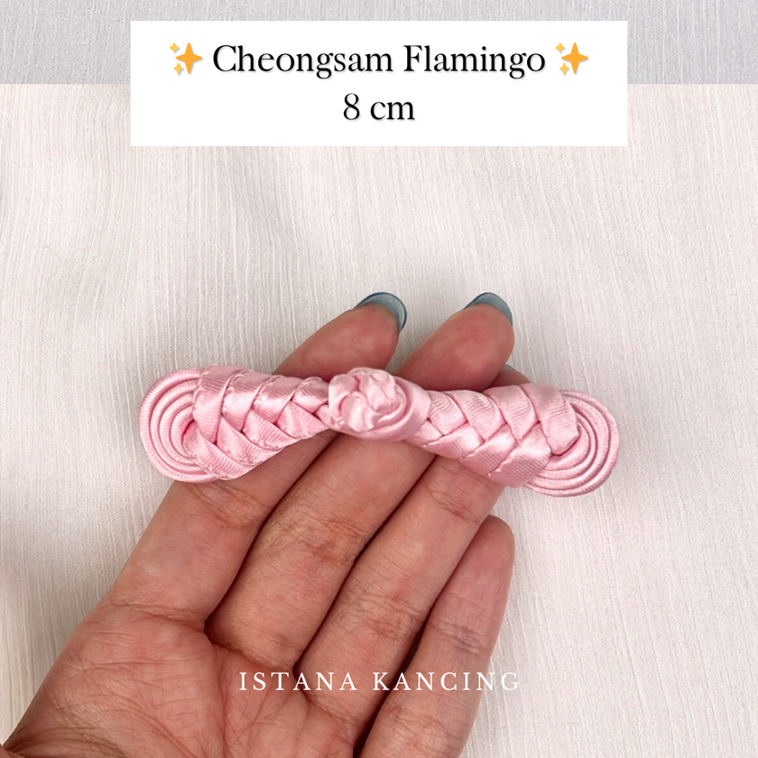 Cheongsam Satin Frog Button