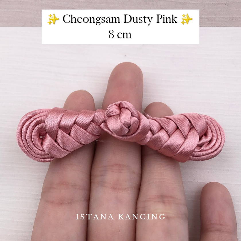 Cheongsam Satin Frog Button