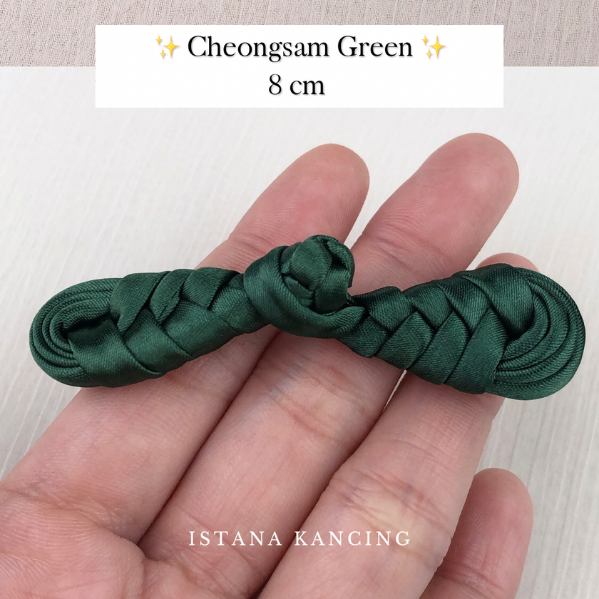 Cheongsam Satin Frog Button