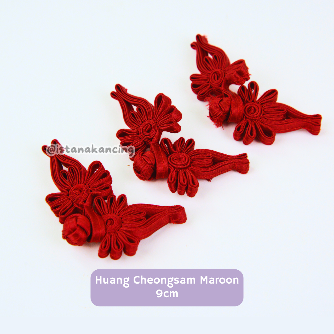 Huang Cheongsam Frog Button