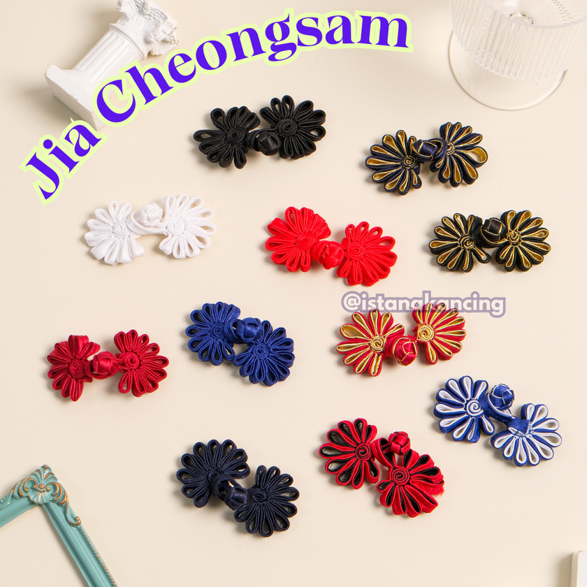 Jia Cheongsam Frog Button