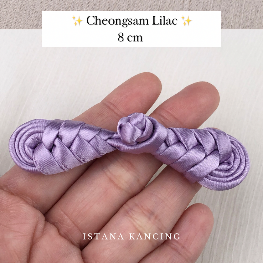 Cheongsam Satin Frog Button