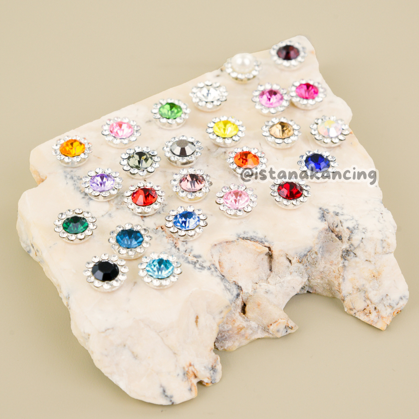 Round Ring Crystal Claw Setting 12mm