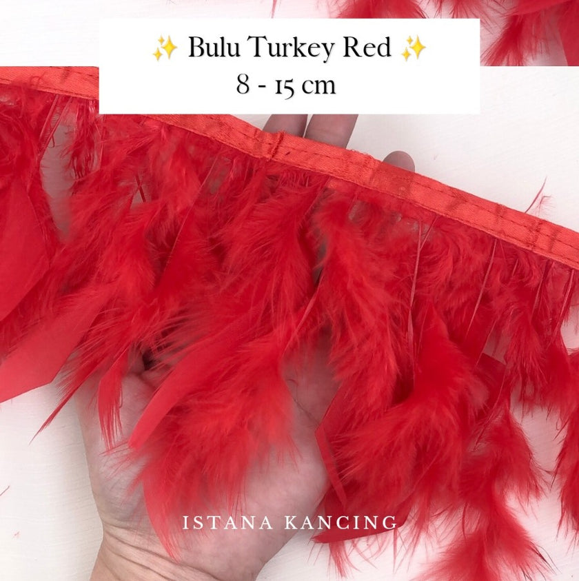 Turkey Feathers 8-11cm
