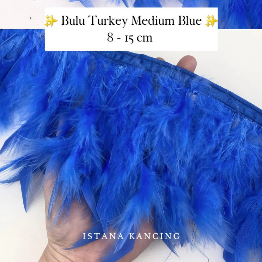 Turkey Feathers 8-11cm