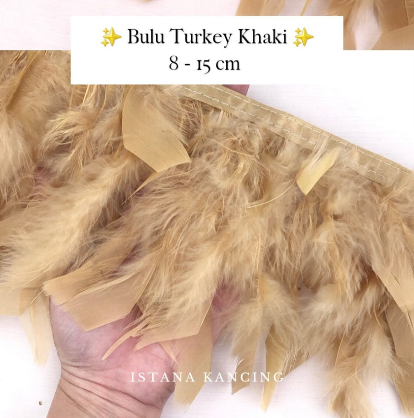 Turkey Feathers 8-11cm