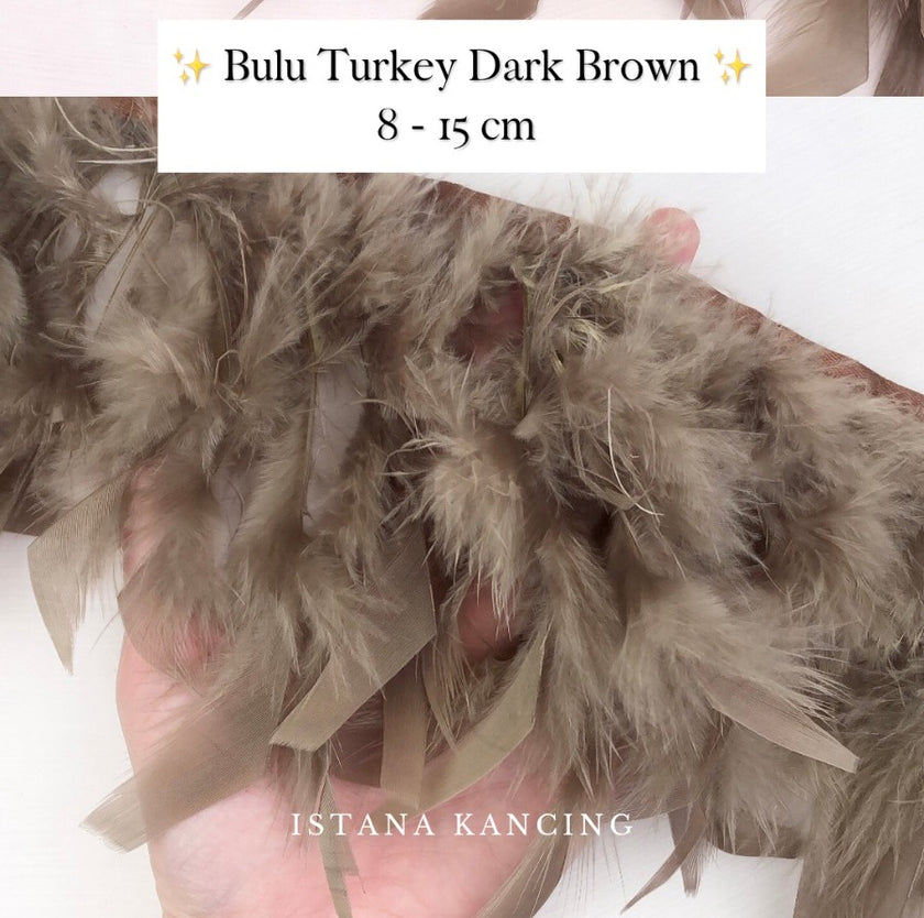 Turkey Feathers 8-11cm