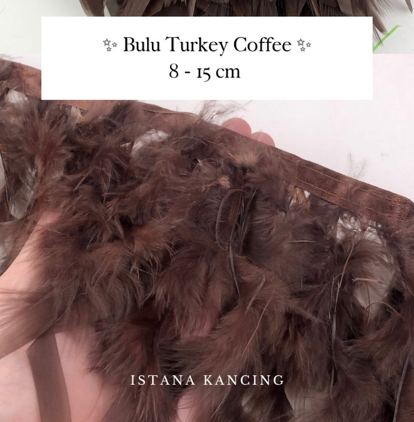 Turkey Feathers 8-11cm