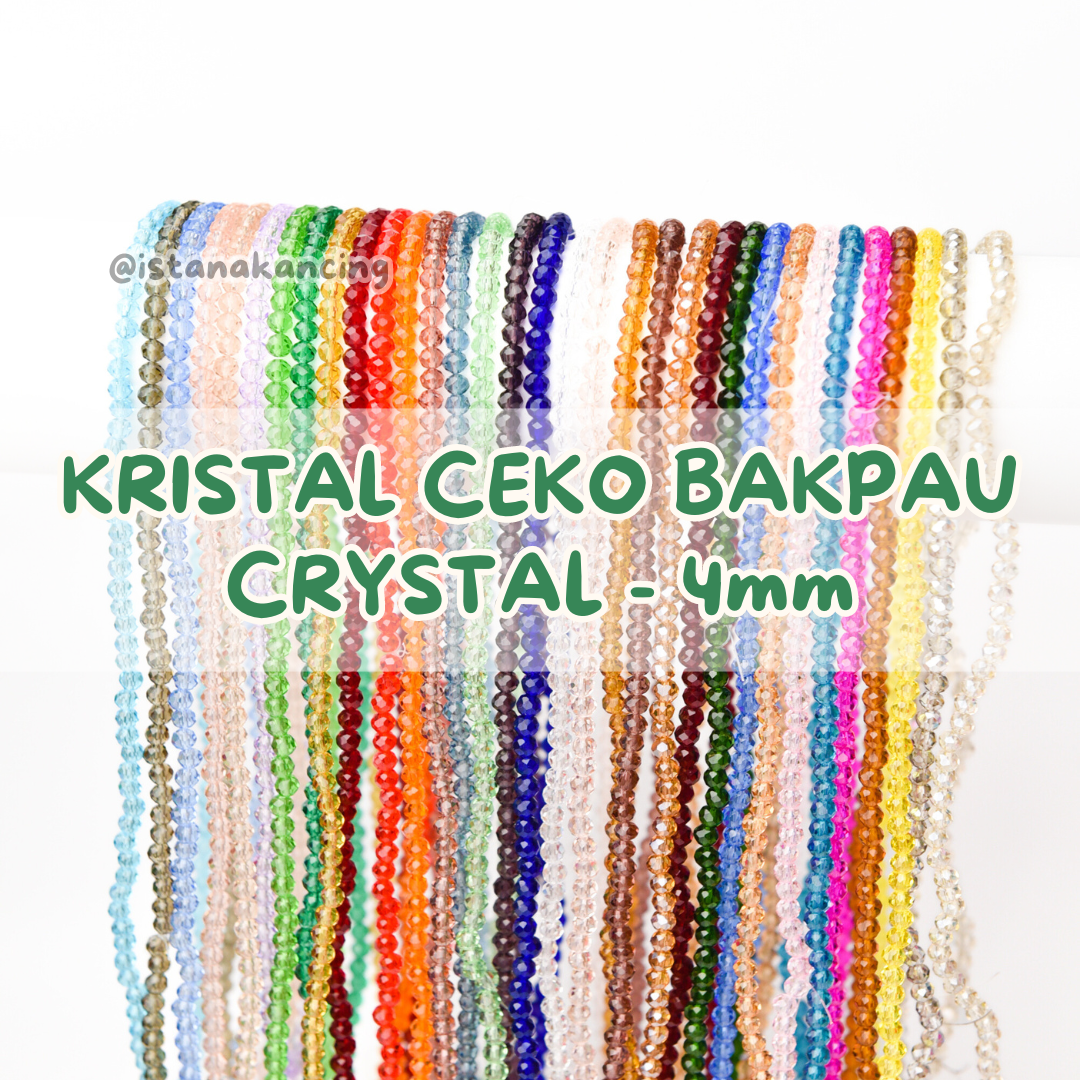 Ceko Bapau Crystal 4mm