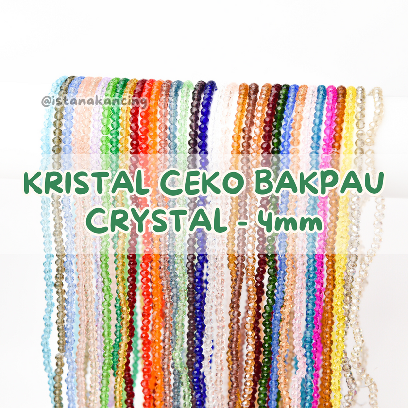 Ceko Bapau Crystal 4mm