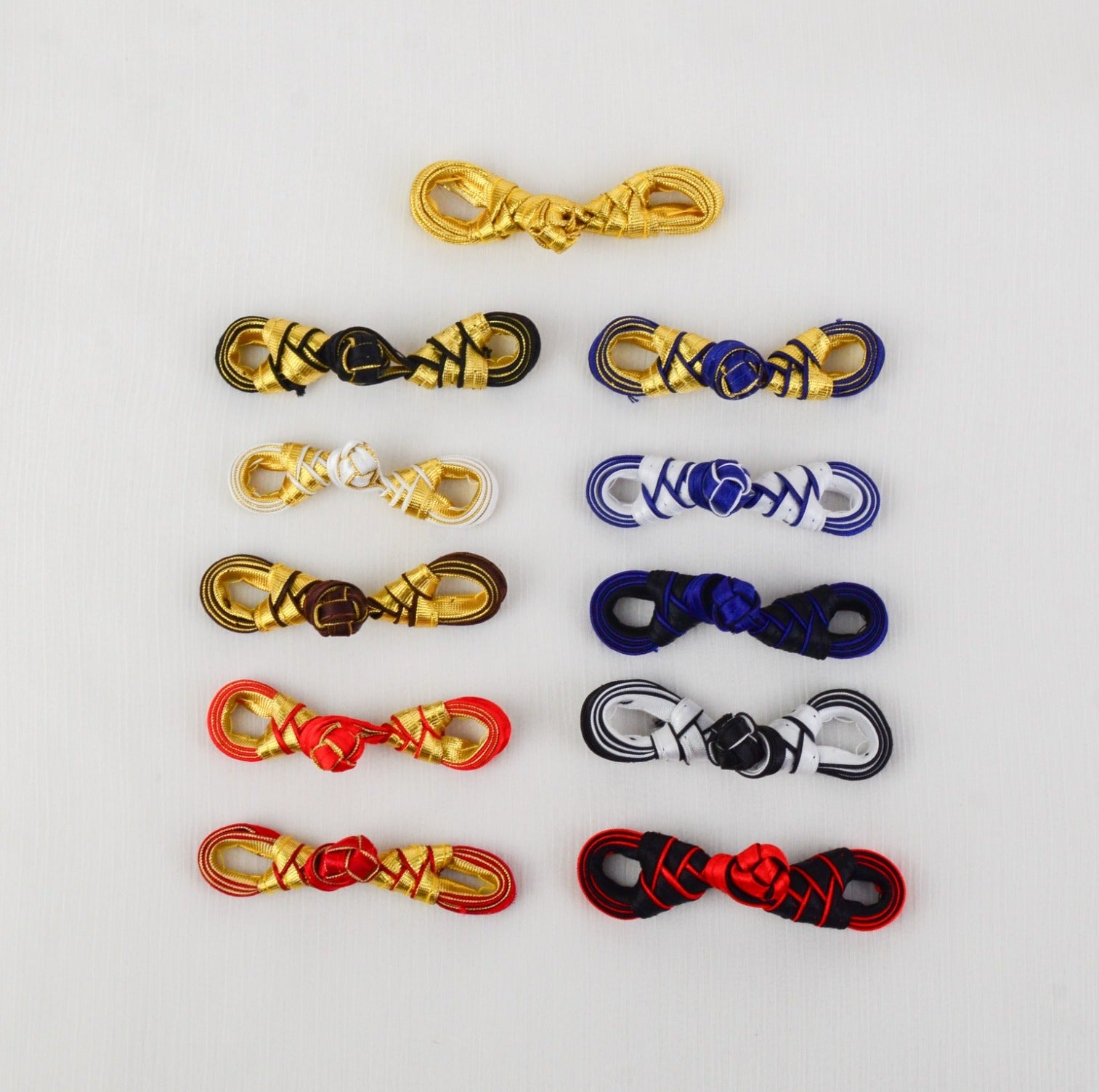 Cheongsam Frog Button Gold