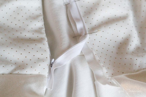 How to Sew an Invisible Zipper on a Dress