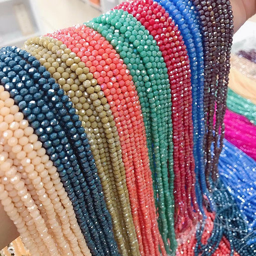 Types of Czech Crystals: Bakpao, Rondelle, Pagoda, and Bicone