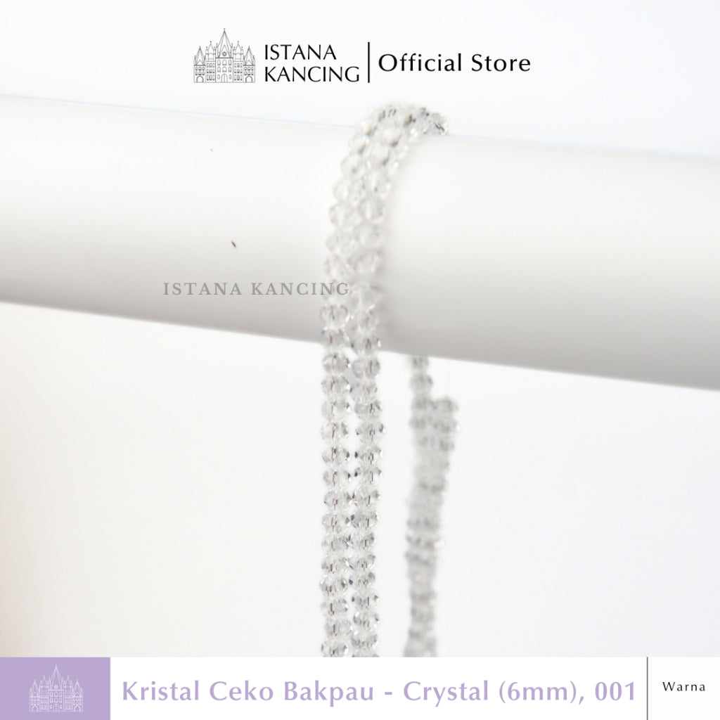Kristal Ceko Bapau 6mm