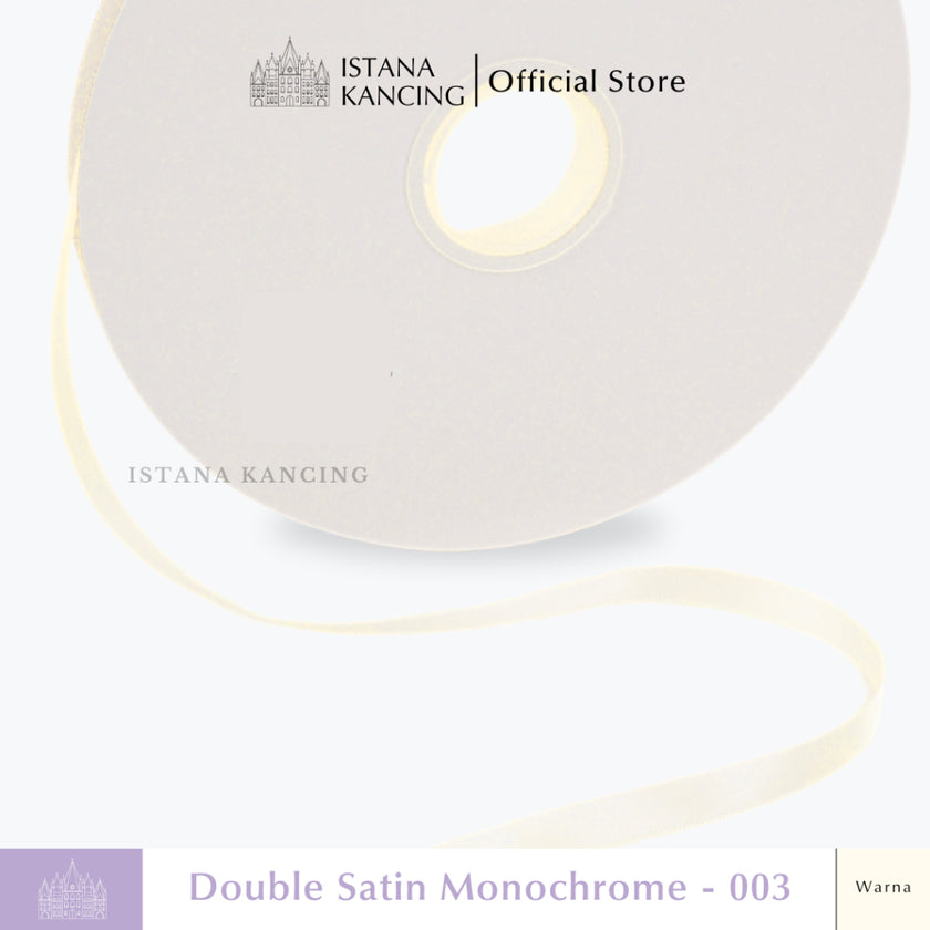 Double Face Satin Ribbon 3/8