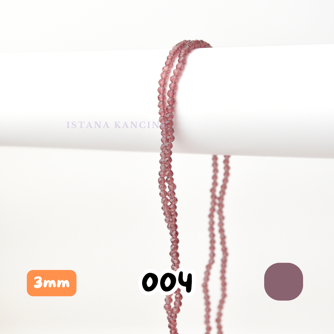 Ceko Bapau Crystal 3mm