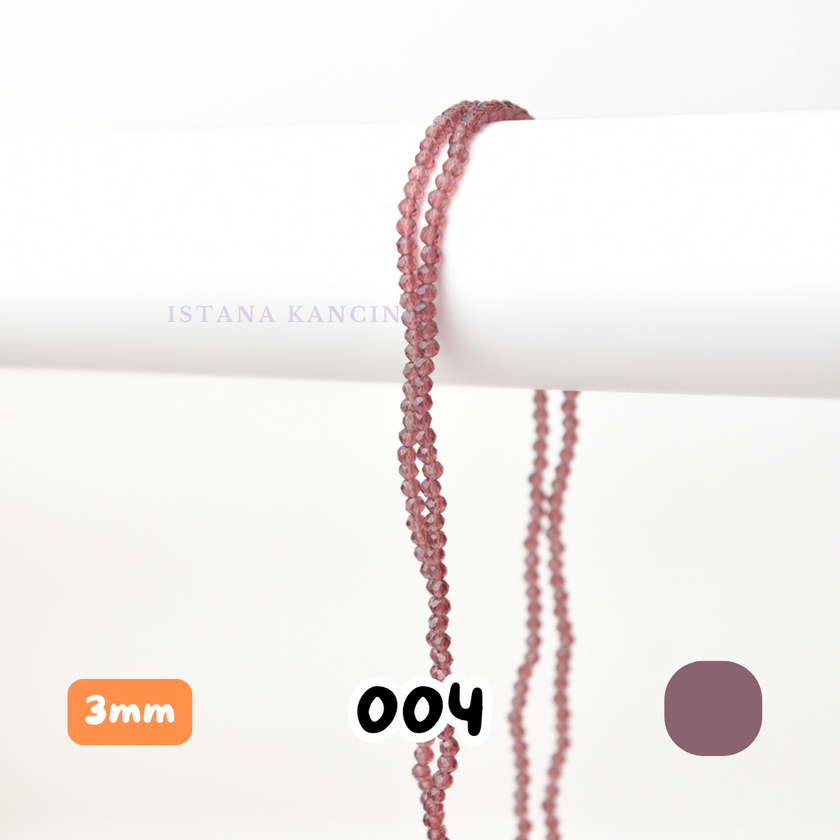 Ceko Bapau Crystal 3mm