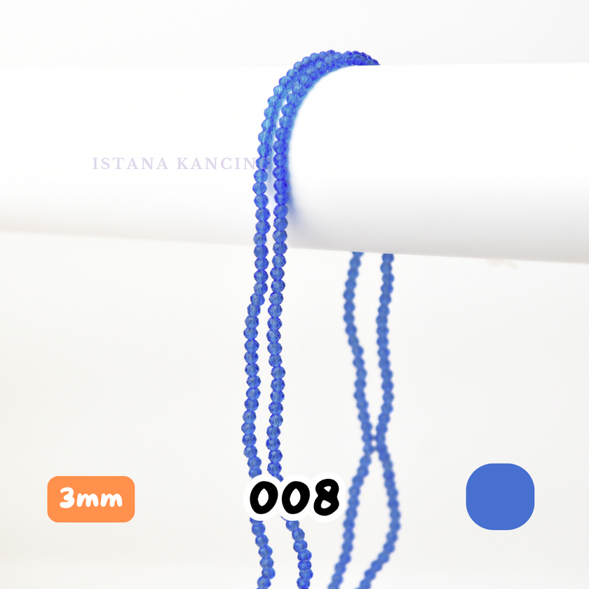 Ceko Bapau Crystal 3mm