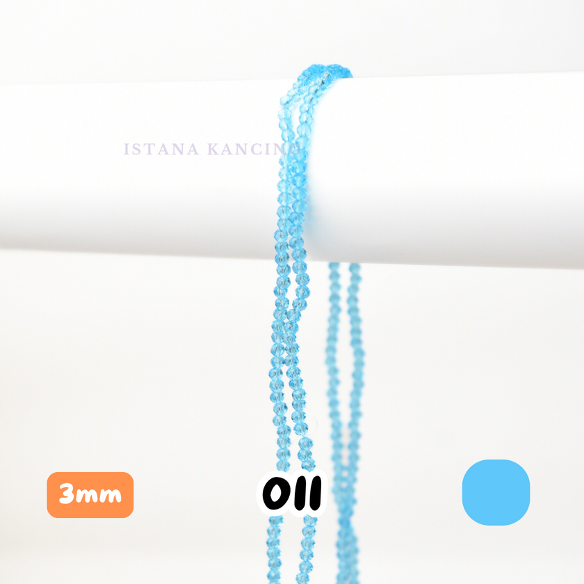 Ceko Bapau Crystal 3mm