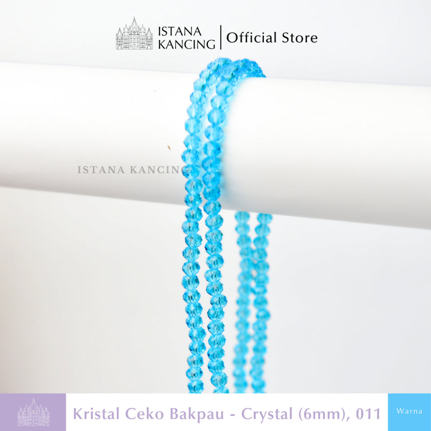 Kristal Ceko Bapau 6mm