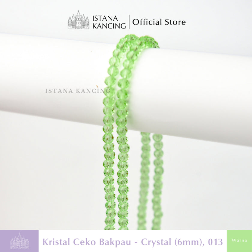 Kristal Ceko Bapau 6mm