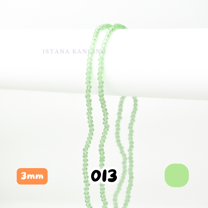 Ceko Bapau Crystal 3mm