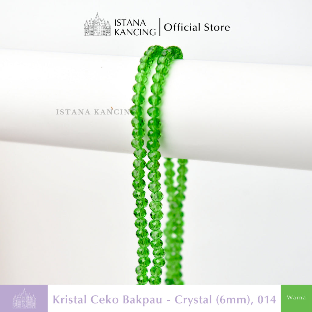Kristal Ceko Bapau 6mm