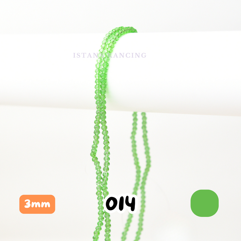 Ceko Bapau Crystal 3mm