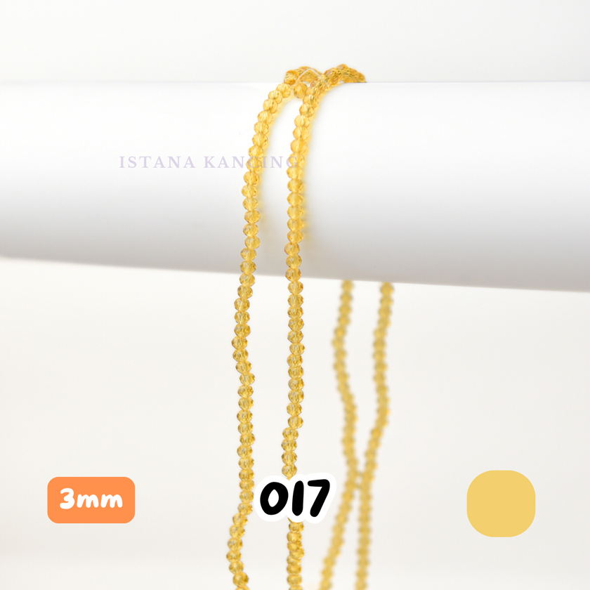 Ceko Bapau Crystal 3mm