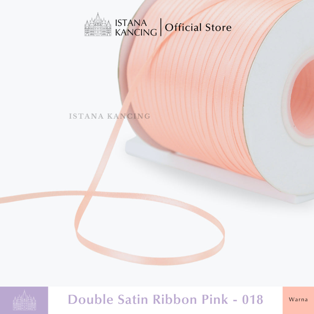 Double Face Satin Ribbon 1/8