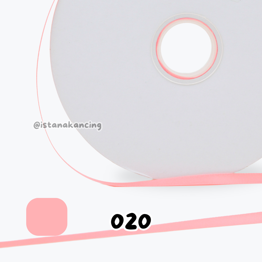 Double Face Satin Ribbon 1/4