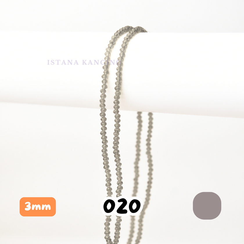 Ceko Bapau Crystal 3mm