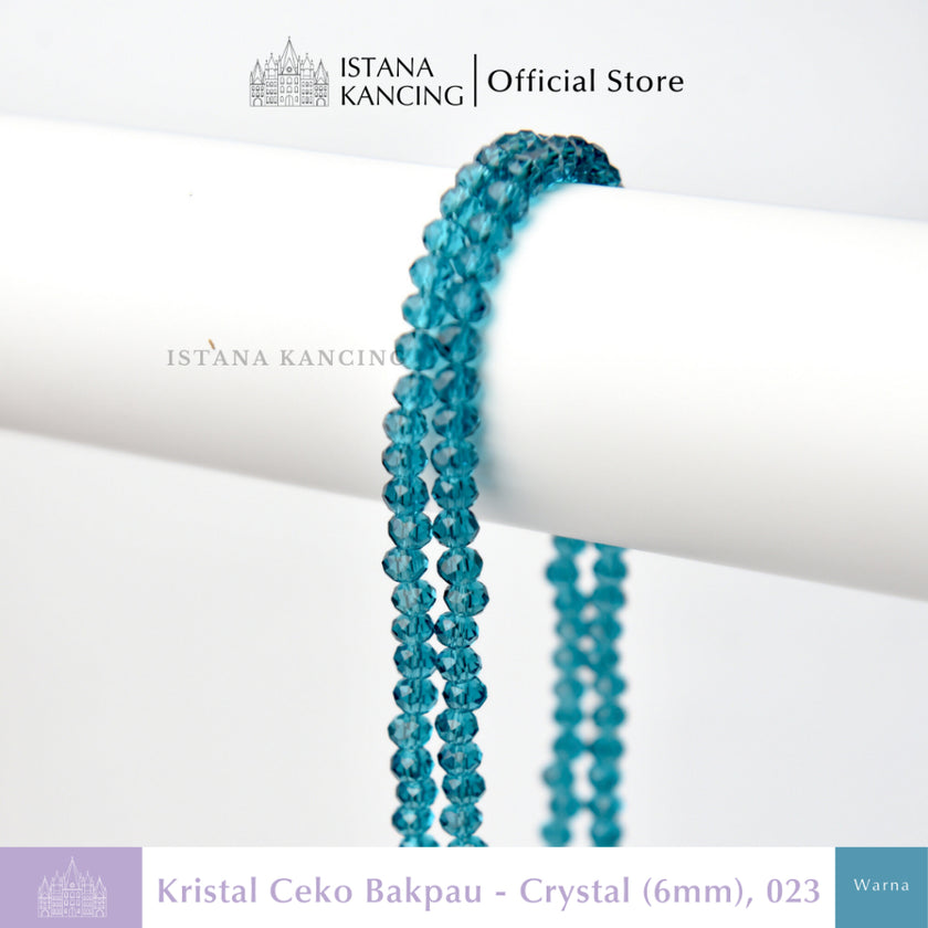 Kristal Ceko Bapau 6mm