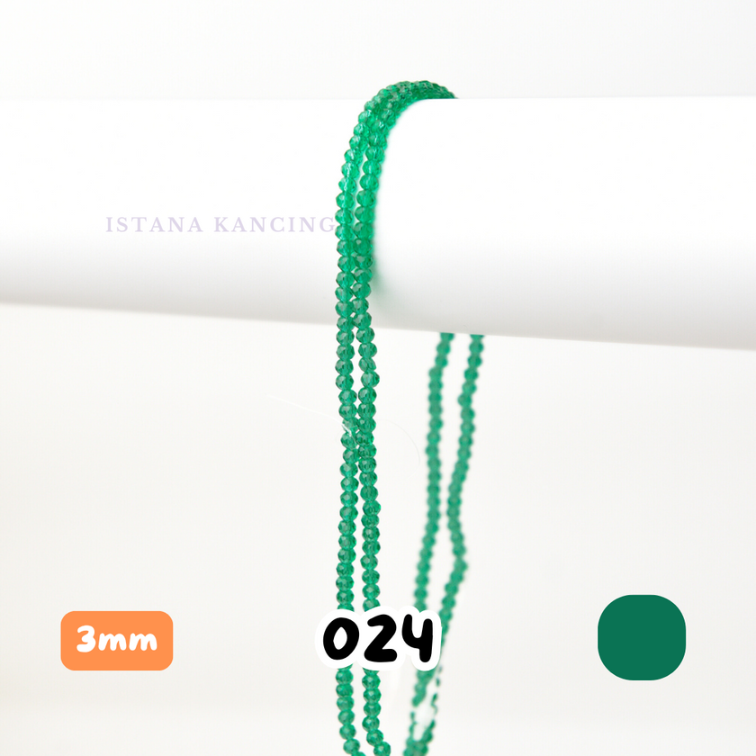 Ceko Bapau Crystal 3mm