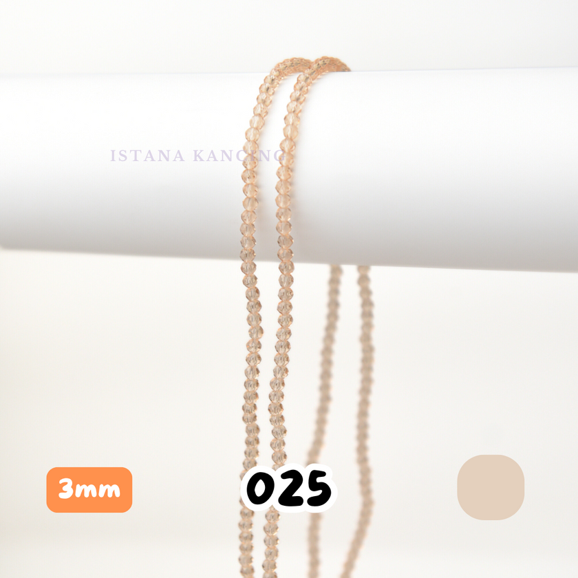 Ceko Bapau Crystal 3mm