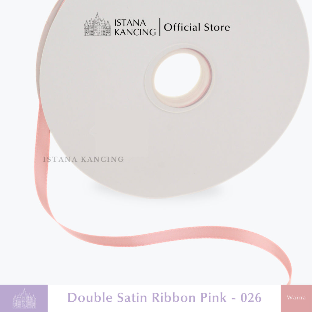 Double Face Satin Ribbon 3/8