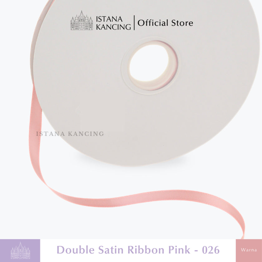 Double Face Satin Ribbon 3/8