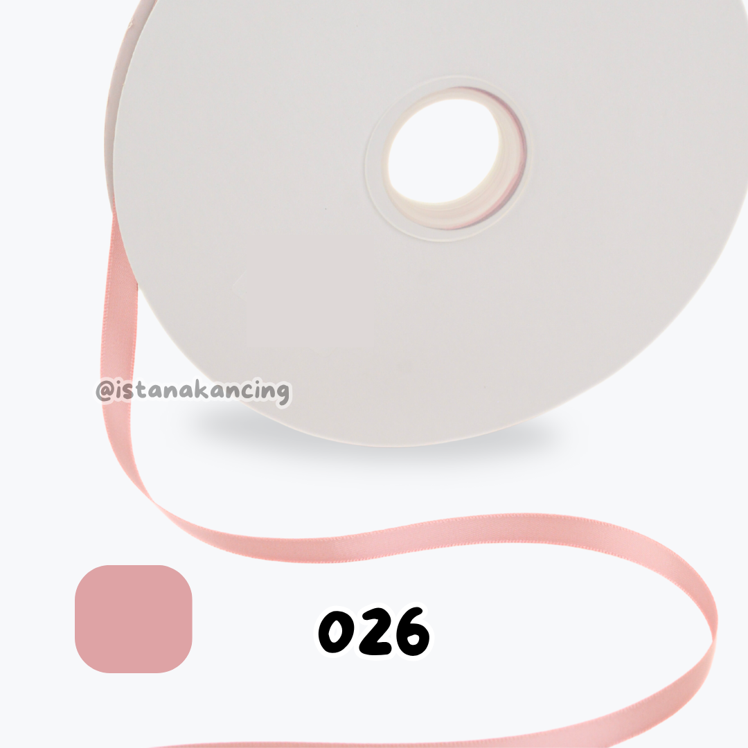 Double Face Satin Ribbon 3/8