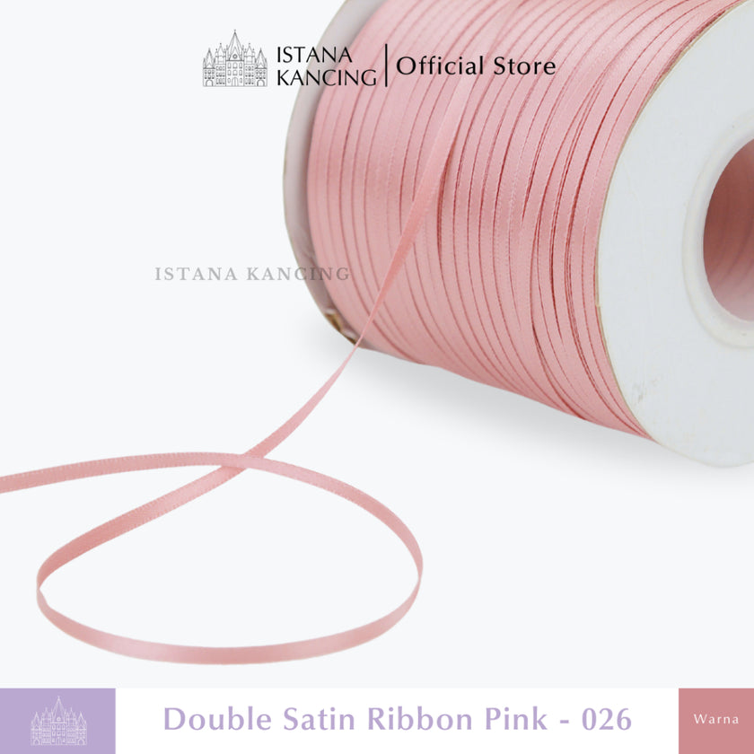 Double Face Satin Ribbon 1/8